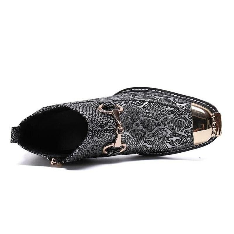 Herrstövlar Serpenté Dress Loafers - Silver