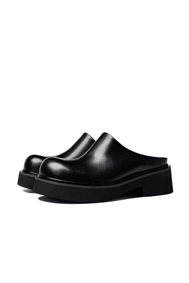 Herrstövlar Slip-on Läderstövlar