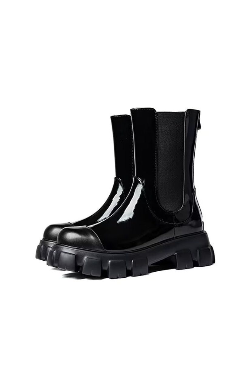 Herrstövlar Trendsetter Round-toe Cow Leather Boots