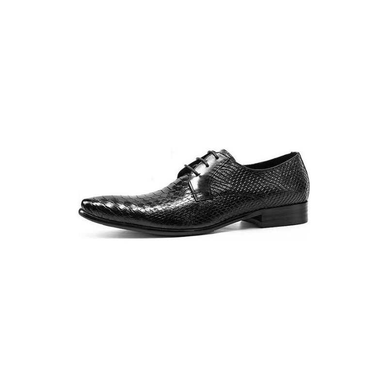 Högtidsskor För Män Exotiska Retro Spets-wingtip Oxford-skor