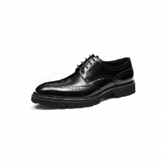 Högtidsskor För Män Lyxiga Brogue Oxford Dress Skor