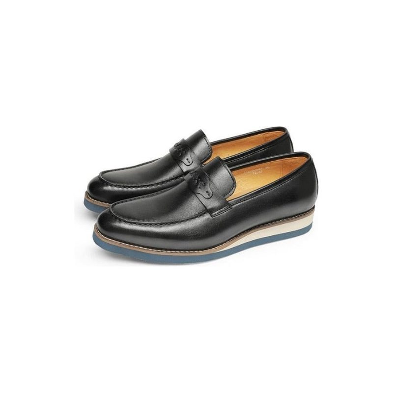 Loafers För Män Distinguished Leather Exotic Business Slip-on Bröllop