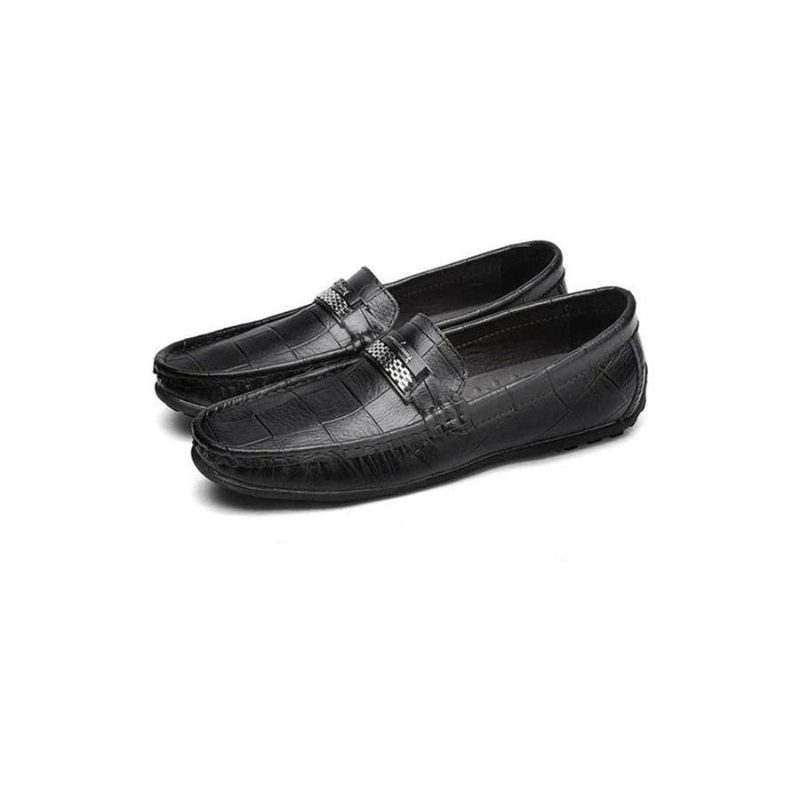 Loafers För Män Elegant Croctex Slip On Lyxig Läderkomfort