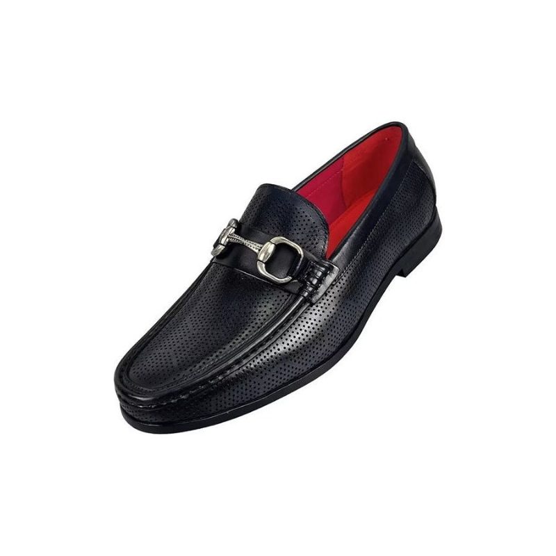 Loafers För Män Eleganta Slip On I Äkta Läder