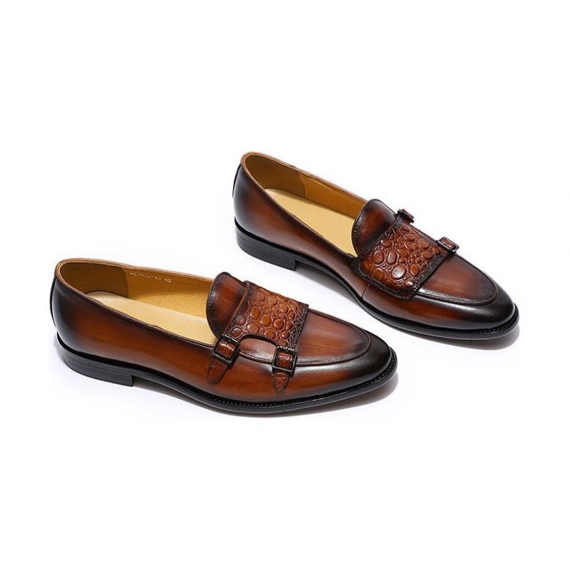 Loafers För Män Exotiska Slip-on - Kaffe