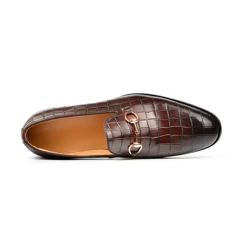 Loafers För Män Hazel Luxury Elegant Slip-on - Kaffe