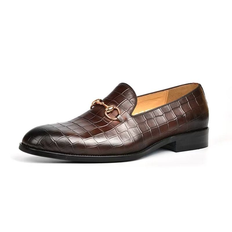 Loafers För Män Hazel Luxury Elegant Slip-on - Kaffe