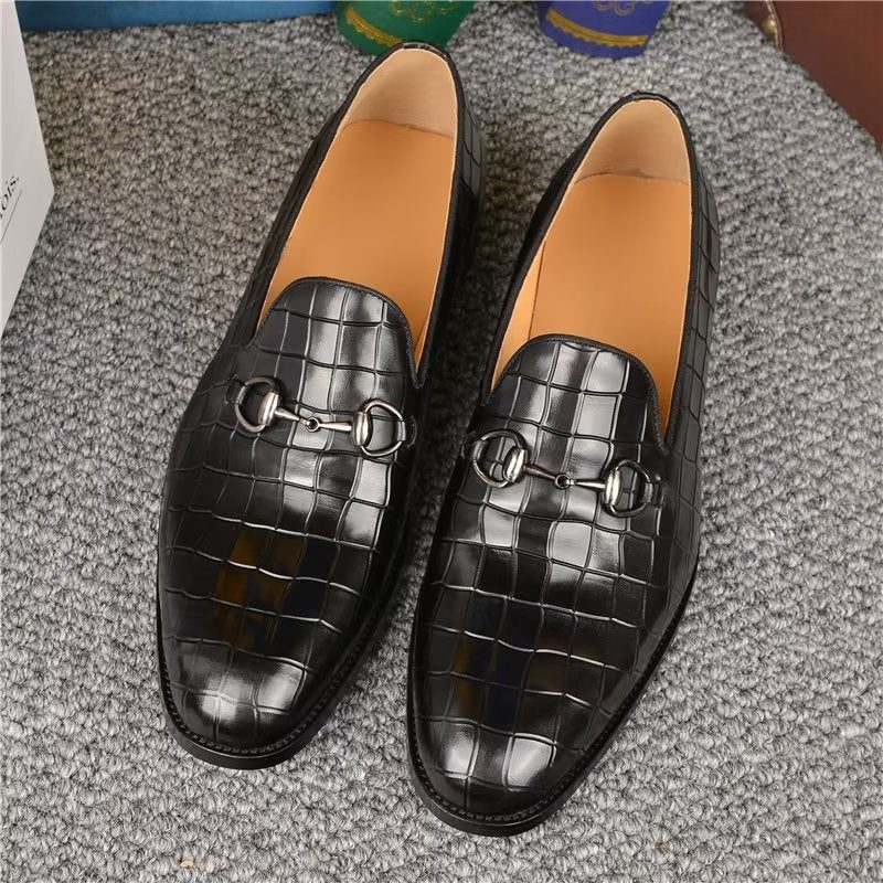 Loafers För Män Hazel Luxury Elegant Slip-on - Svart