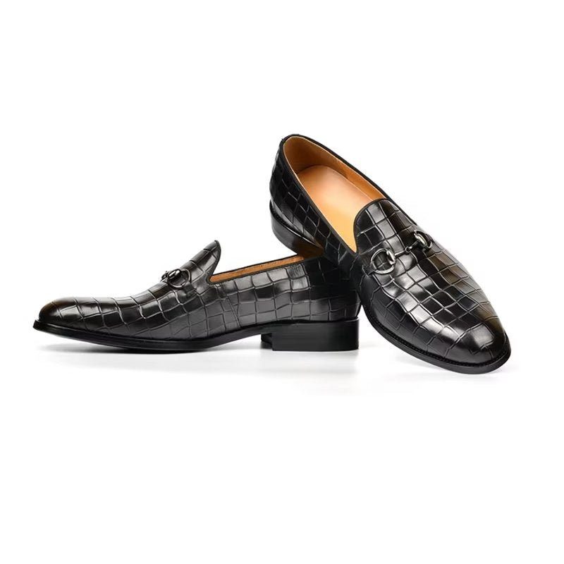 Loafers För Män Hazel Luxury Elegant Slip-on - Svart