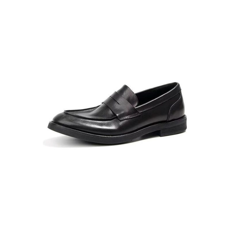 Loafers För Män I Äkta Läder Krokodilmönster Slip-on