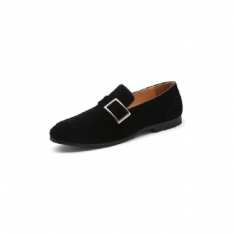 Loafers För Män Modish Präglade Slip-on