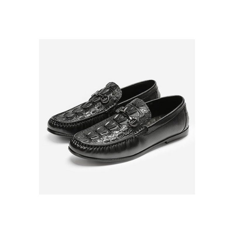 Loafers För Män Snygga Slip-on Leather